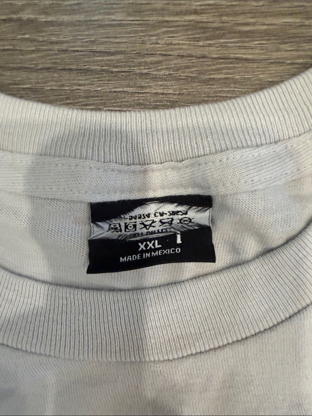 Gray w/ White Font Stüssy New York Chapter Cut Tag Tee Men’s Size XXL - Picture 5 of 5